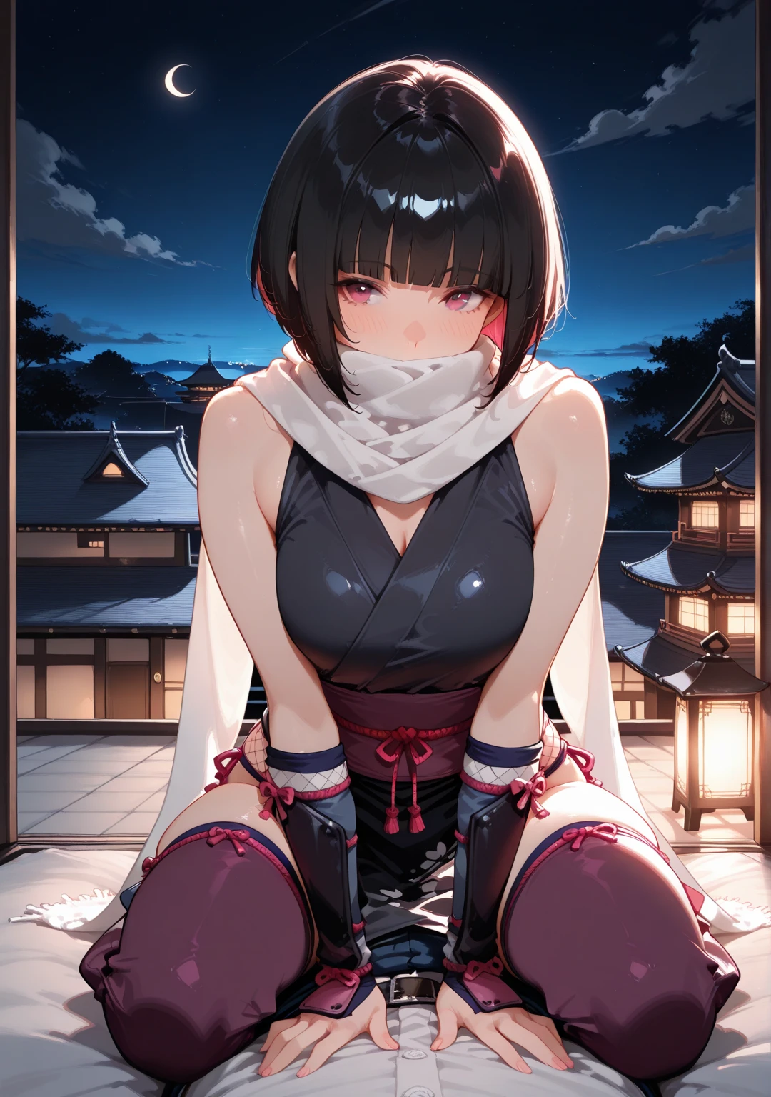 ((((Best Quality, 8K, 32K, masterpiece, 1.2)))),{{solo}},((nsfw:1.5)),{{{Character reference: ToLove Ru's Sairenji Haruna:1.5}}},((short cut hair:1.2)),((perfect beautiful face:1.2)), public toilet in train, sitting on toilet seat, bdsm, rope, ((bound for legs, bound for arms:1.2)), vivid pussy, high quality of vagina, spread legs, ((inserted penis into pussy, vaginal hole:1.2)), leaking cum from pussy, blindfold, ((a lot of public hairs:1.2)), opened mouth, embarrassed, blush,