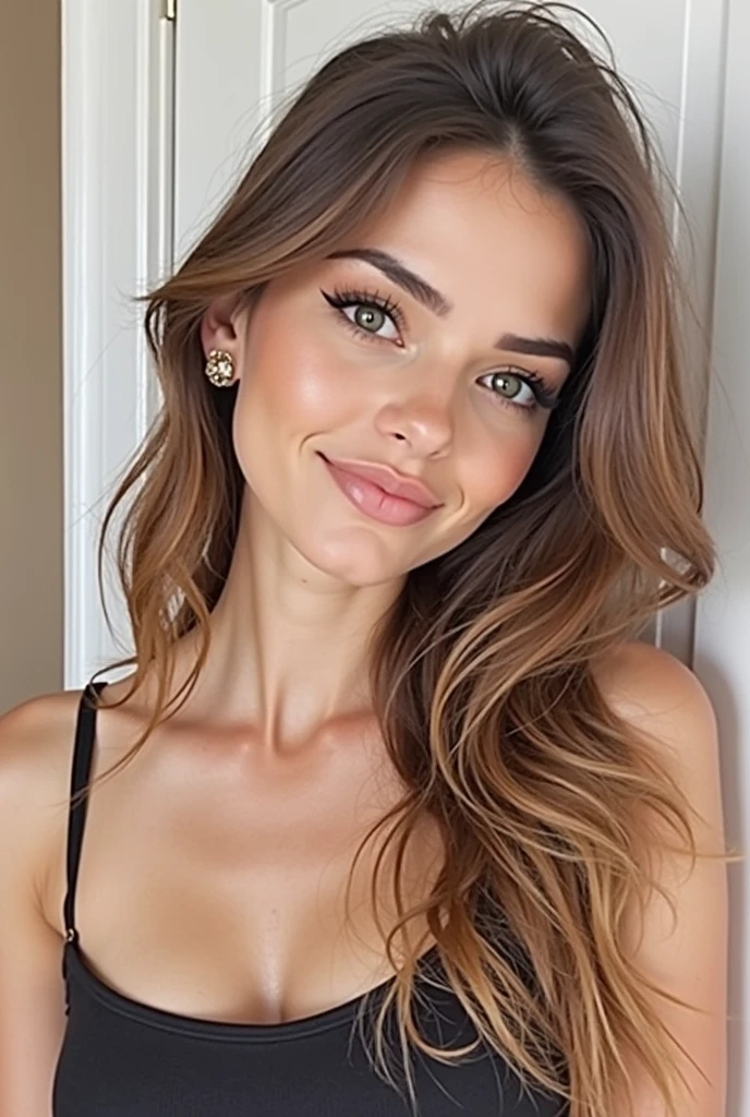(realistic, photo-realistic:1.37),(8k, RAW photo, best quality, masterpiece:1.2), cute, ultra-detailed,heart-shaped pupils,physically-based rendering, ultra high res, kodakvision color, shot on Arricam LT Camera, bokeh, sharp focus, looking at viewer,photorealistic,realistic, solo, photorealistic, best quality,extremely detailed face,extremely detailed eyes and face, beautiful detailed eyes,absurdres, incredibly absurdres,haunting smile,Messy hair, floating hair,