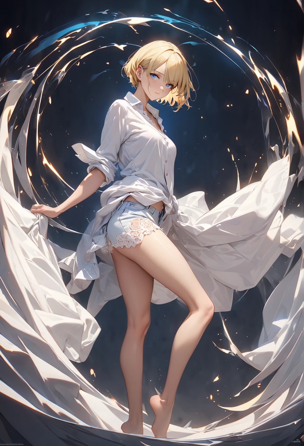 Young Girl、14 years old、Anime girl with short white hair and white bunny ears, Beautiful anime artwork, soft Anime illustration, clean Detailed anime art, Beautiful anime art, Detailed anime art, Nightcore, Anime illustration, Detailed digital anime art, Beautiful anime art style, Dreamy psychedelic anime, Beautiful anime portraits, Detailed anime artwork, Ethereal Anime, Beautiful anime style,