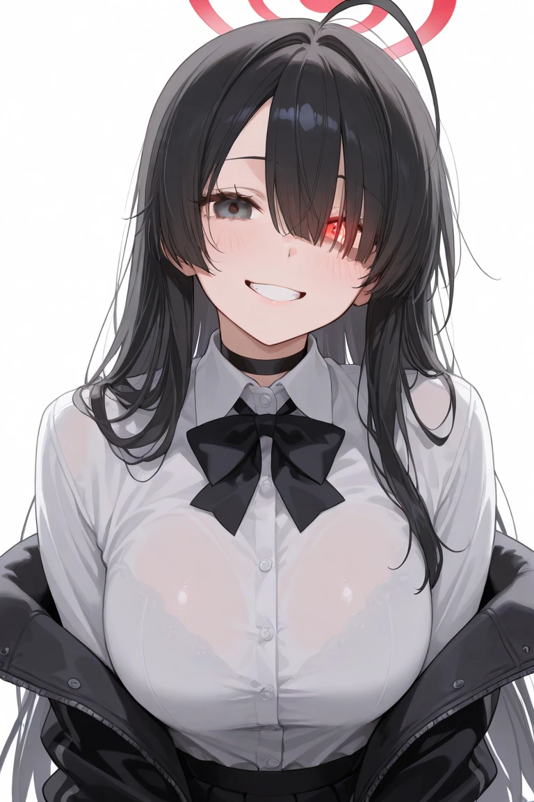 (((Characteristic clothing))),(((high quality))),Unshaven,(((((Pubic hair heart pattern))))), Cloudy eyes,Anime Style,Long Tongue,Sticking out tongue,Obscene lines,Fatty face,Fallen into evil,Sexual,clumsy smile,Unshavenの髪,((Long hair that covers the eyes)),transformation