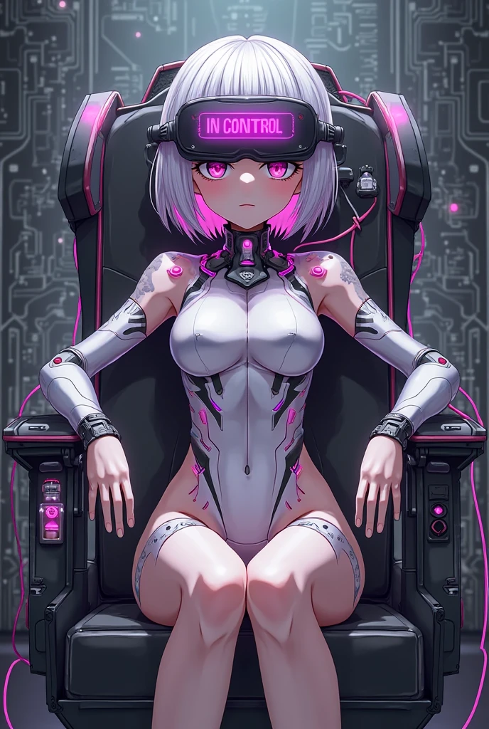 takane lui,,(masterpiece),(best quality),(ultra-detailed),(best illustration),(best shadow),(absurdres),(very aesthetic),(detailed background),looking at viewer,in narrow factory,sitting on chair,,in heat,horny,heavy breath,BrnWshM,head-mounted display,sex machine, vaginal object insertion, object insertion, bondage, stationary restraints,frown, standing, mind control, corruption, pussy juice, crunched teeth, bdsm, tattoo, mask, saliva, blush, restrained, lactation, forced orgasm, sex toy, cum, pussy juice, barcode, barcode tattoo on breast, tattoo, pubic tattoo, sweat, tentacles, piercing, cable, glowing, electricity, trembling, milking machine, heavy breathing, pubic tattoo, tube, headset,