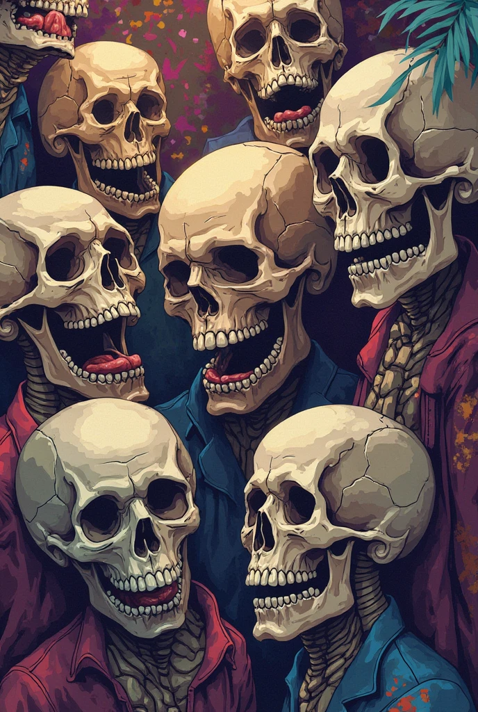 Ghost, death, respiratory, leprosy, punk