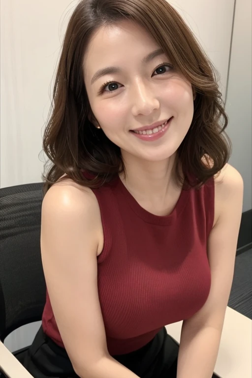 masutepiece, Best Quality, Illustration, Ultra-detailed, finely detail, hight resolution, 8K Wallpaper, Perfect dynamic composition, Beautiful detailed eyes, Doctor's attire,Bob Hair, mid-chest, Natural Color Lip, Random and sexy poses,Smile,20 years girl、Colossal tits、Examination room、stethoscope