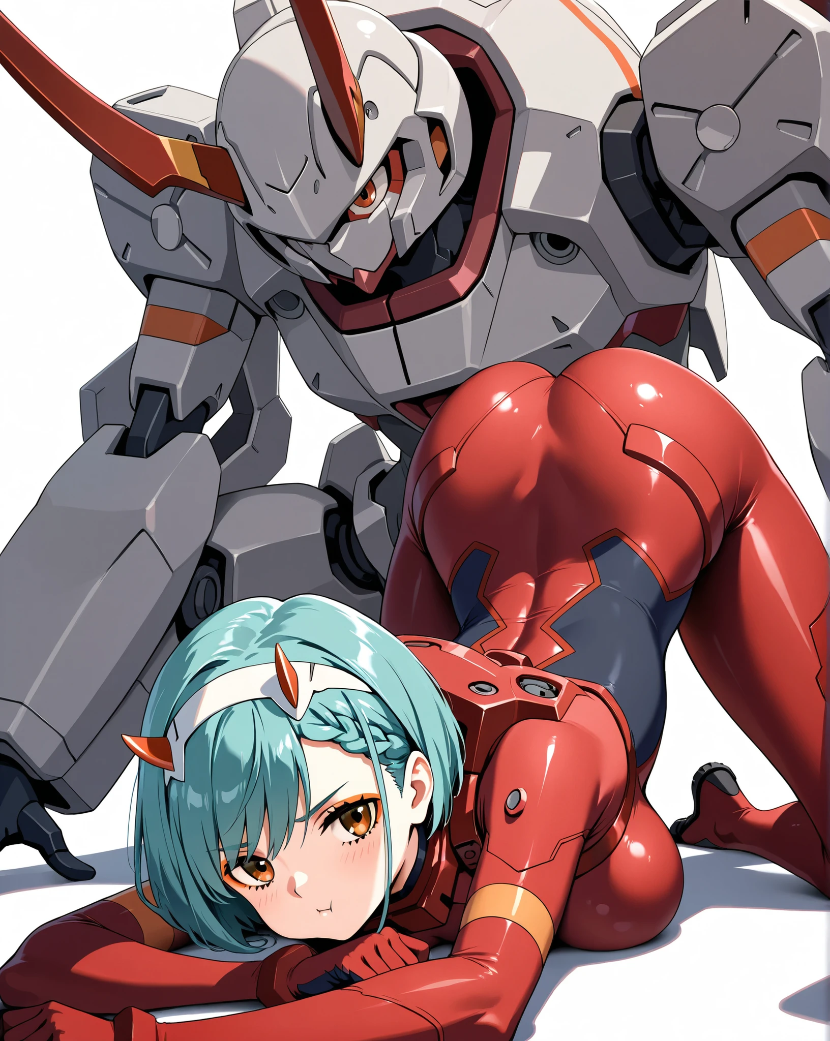 Female Mecha Robot Doggystyle fucking