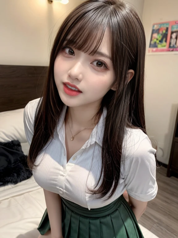 tmasterpiece, Best quality, A high resolution, extremely detailed photography, profesional lighting, High school girl in school uniform focusing on homework, Realistic young gravure idol, she is about 16 years old, white shirt, Beautiful high school girl, gogo dancer, Suki, Large collar, in high school classroom, Ian Hague, too cute, kawaii,black hair color hair, Straight hair one meter long,A Lot of Hair,Hair strands are clearly visible,The hair is thick,Top hair quality,The hair is too smooth,Hair is unusually smooth,The shine of the hair is dazzling,(Sleek ponytail spread out,The rubber band slowly slipped from the hair,Untie smooth hair along the trajectory of the rubber band,Hair is smooth and no longer tangled:4.5),8K, ultra - detailed, Super Smooth Black Hair,Cute high school girl,Super Smooth Black Hair,Use a strong hair mask、Powerful hair oil,Silky shiny black hair that vibrates irresistibly,The extremely smooth black super hair keeps flying,Super hair, Very soft, It's flowing,Smooth and silky hair spreads all over the body of the cute high school girl。,Cute schoolgirl has extremely smooth long hair,Extra long hair is very smooth,Take up the entire screen!Extra long hair is very smooth,Take up the entire screen!Extra long hair is very smooth,Take up the entire screen!,Smooth black hair shampoo,long, Smooth black hair,long, Smooth black hair,long, Smooth black hair,long, Smooth black hair,long, Smooth black hair,very smooth long hair,Extra long hair is very soft,A female high school student wearing a white top speaks for herself,High school girl in white shirt approves shampoo for long black hair,Beautiful professional woman wearing white shirt,Have smooth black hair. long, Smooth black hair.:smooth private parts、Compliant、Extra-long hair、Black、shine、Fluency、Silky hair、Big breasts are very charming、enviable hair、Natural and fluid、ellegance、bright、move、The sheen、smooth as silk、flawless perfection、Impeccably clean、Rich cleavage、Charming brunette hair。,Rejoice Vitamin Long Hair Smooth Shampoo Advertisement,Receive Vitamin Smoothing Shampoo,Suitable for long black hair,Rejoice smooth long hair shampoo:smooth private parts、Softness、The sheen、Long gray hair、shampoo、Hair care、The aroma、nourish、relaxed、Big breasts are beautiful、Moisturizing、strong、Aegis、Silicone oil free、silky smooth、Healthy hair、Deeply nourishing、Supple hair ends、long lasting aroma、Reduce knots、Anti-static、slick hair、natural lightting、Professional care、Protect color lock、Clean scalp、Natural nutrition、Repair the damage。