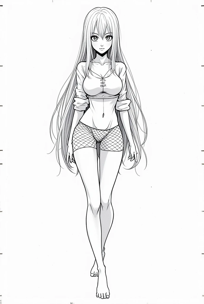 masterpiece, best quality, (detailed background),High contrast,1girl,full body, Bikini, (white background:1.5), ((sketch)), clean lineart, Huge Breasts, Elf, Sexy Pose