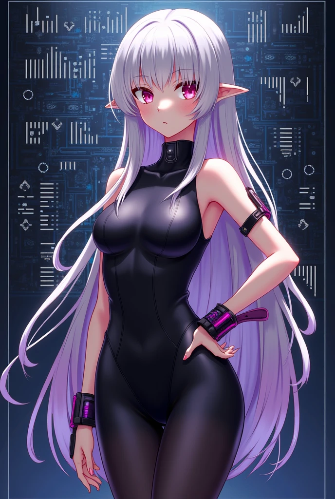 (The greatest of all time)、((16K:1.5))、((Acme))、(PNG)、3d、Semi-realistic、solo、((Simple solid color background))、Whole body expression、((A beautiful woman))、(Ultra-delicate and exquisite texture)、sensational、((The ultimate perfect glamorous body))、Glossy, exquisite skin、Expression of delight、(A lewd open-legged pose that will captivate and captivate everyone:1.1)、((emerald green eyes:1.3)、(Black Hair)、(Purple silver inner hair color)、(Tentacle hair)、long hair、(Extra mechanical octopus eye-shaped biological parts growing on the head:1.3)、Slightly droopy eyes)、Aphrodisiac brainwashing rate: 100%、Parasitic compatibility coefficient infinite、(The parasitic sexual predator mimic octopus, a parasitic organism and a viscous-bound lifeform, attaches itself to a female host, completely invades the womb, parasitizes and assimilates, and evolves into the ultimate female lifeform with big breasts and a glamorous figure.:1.2)、Parasitic control gem nuclei are created on the back, lower back, and navel.、(The parasitic symbiote transforms into a costume)、(The wearable parasitic armored dragon octopus, a collective lifeform of nanomachines, covers and parasitizes the ultimate lifeform, completely transforming into an armored reinforced exoskeleton that covers the body.:1.3)、 (The parasitic creature, the Lust Bug, invades the womb of the ultimate lifeform, eroding it, brainwashing it into becoming lustful and evil.)、Uterus tattoo、(Sharp clawed limbs)、Long tail、(Pale skin:1.6)、(Sleeveless tailcoat:1.5)、(Elbow Gloves)、(Sexy high leg leotard with black rubber neckband:1.5)、(Pencil skirt with slit:1.5)、(Tentacle Pelvic Curtain)、(stockings)、(Armor-type reinforced exoskeleton coverage rate 40%)、(Costume transformation rate: 230%)、taboo、