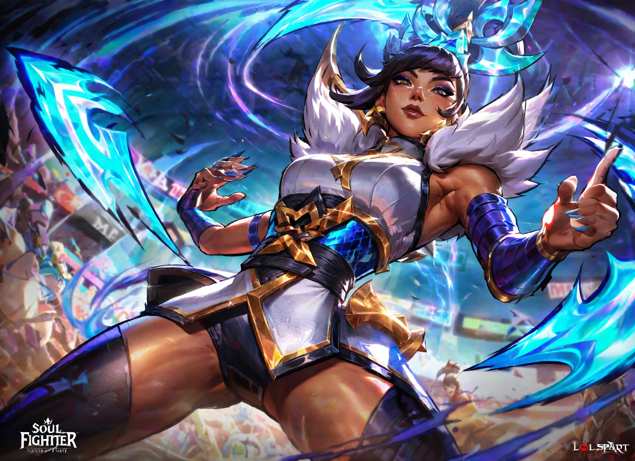 a close up of a screenshot of a person with a bunch of items, epic battle screen of hero, mobile legends, heroic!!!, 8k)), super high resolution, tane skin, 8 k hg, thicc build, 2 0 5 6 x 2 0 5 6, 8k!!, 12k ursa, full protrait