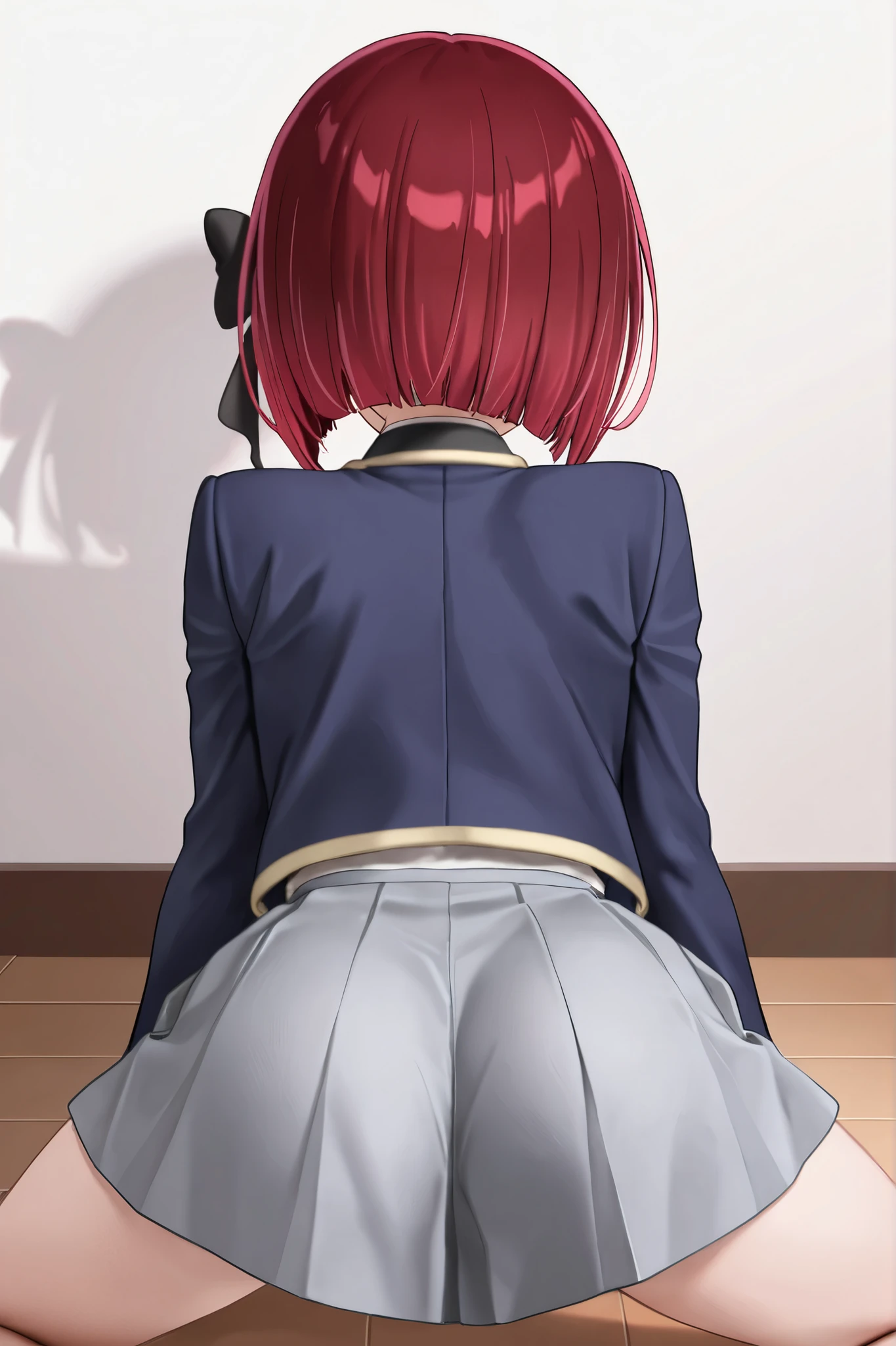 ahegao、smile、Ultra-detailed illustrations、Ultra-precise expression、masterpiece、Highest quality、ultra High resolution、High resolution、Hiromitsu Takeda Style、White background、Simple Background、whole body、One girl、solo、White Breath、Sweat、Glowing Skin、shiny skin、View your viewers、stand、Completely naked、barefoot、glory gallery、Butt、mash kyrielight、short hair、purple eyes、pink hair、hair over one eye、gloves、bare shoulders、elbow gloves, armor、black armor、black armor、boots、
