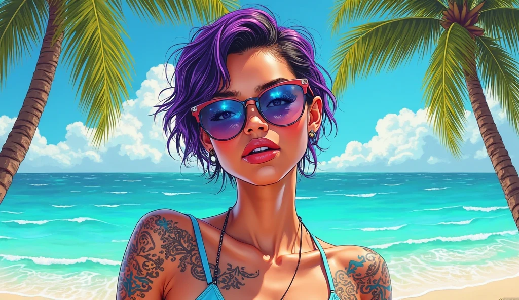 Sexy Vaporwave wallpaper, vaporwave style, detailed hd, pastel palette
