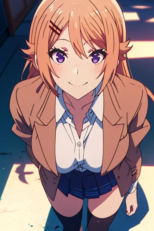 ((masterpiece)), ((best quality)), (ultra-detailed), anime style, Live performance venue, a cute girl, 1girl, solo, maid00, ((beautiful eyes))0, smile