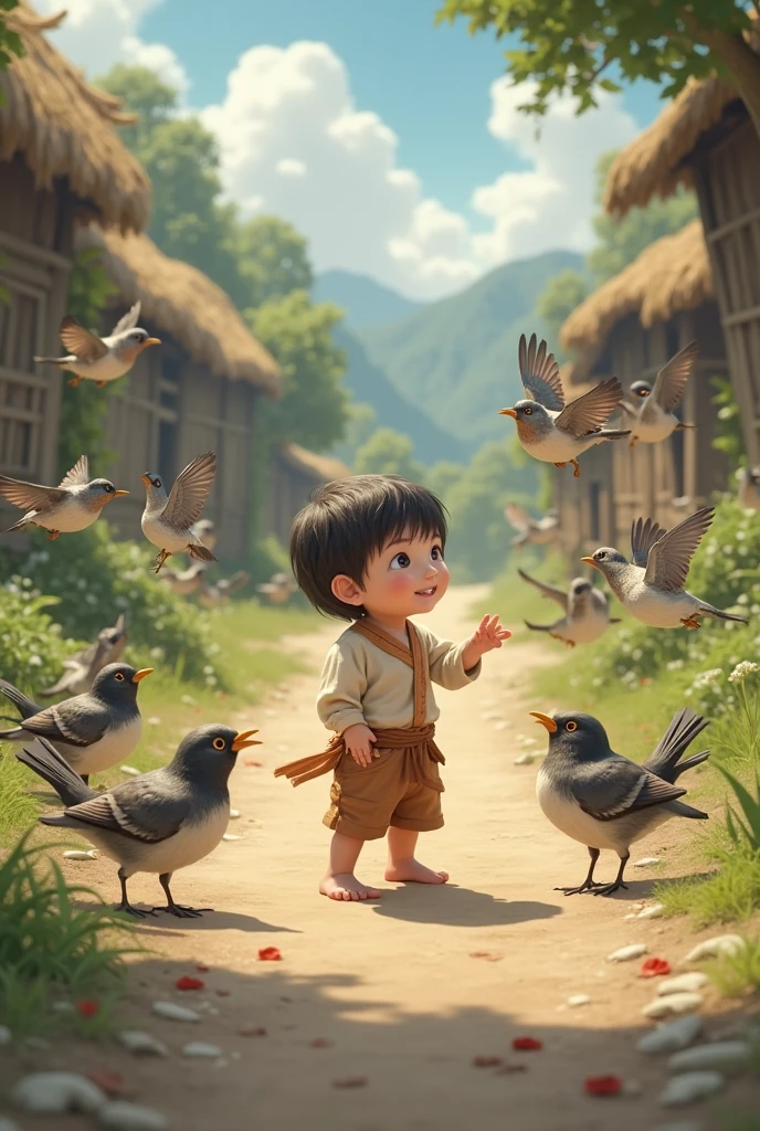 There's a boy with a big smile on his face, Reyyan, cabrito, with a happy expression, barnet, garoto feliz, Chibi, muito animado, menina doce, menino bonito, pirulito, com um fundo preto, childrens, muito perturbador, muito feliz, 4 anos de idade, feito de doces e pirulitos, garotinho, Sorrisos, muito doce
