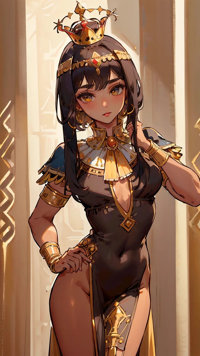 Hands beatifull, yellow eyes