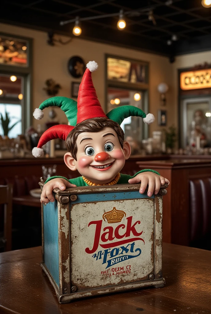 past , old school, Jack in the box