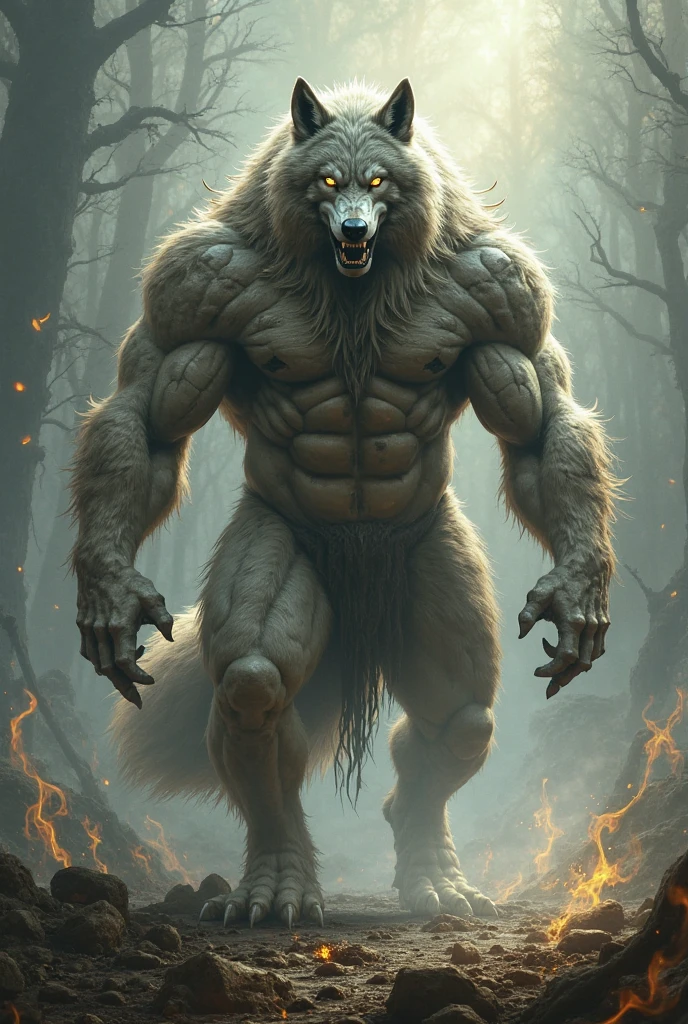 (best quality,4k,8k,highres,masterpiece:1.2),ultra-detailed,physically-based rendering,wolf,giant muscular wolves in the wild,wildlife,ferocious predator,sharp focus,aggressive stare,thick fur,dominant alpha male,wolf pack hunting,howling,moonlit forest,glowing eyes,mesmerizing beauty,magnificent creature,forest habitat,nature,animal kingdom,nighttime,ominous,primal,untamed,predatory instincts,fierce determination,raw power,unyielding strength,savage wilderness,grandeur,creature of the night,intense presence,natural predator,controlled poise,tense muscles,silent pursuit,instinctive grace,solitary hunter,bloodthirsty,perfectly camouflaged,undisturbed ecosystem,confident gaze,dominance display,at one with nature,untouched by civilization,harsh environment,piercing howl,vivid colors,moonlit silhouette,mystery of the wild,awe-inspiring,untamed beauty,shadowy figures,majestic,thetales by,"natures mightiest"