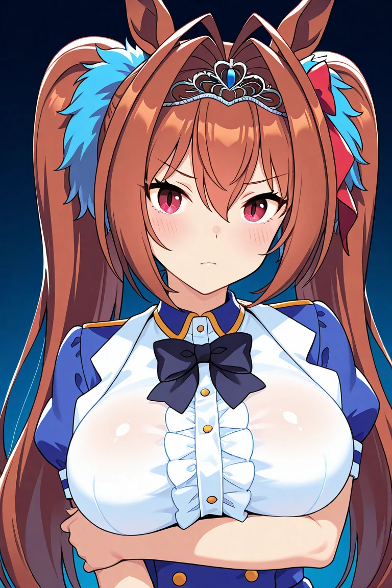 1 Girl,Browsing Caution,(((Large Machine-Made Choker))), expensive,Huge breasts, clavicle,Absurd, brainwashing,Hollow Eyes, ((Expressionless,Emotional erasure)),whole body像,((stand up, still)), (expensiveest quality、4K、8K、High resolution、Must have:1.2)、Very detailed、(reality、reality的です.、reality的:1.37)、Ticker、Hyper HD、Studio Lighting、Ultra High Definition Paint、Sharp focus、Physically Based Rendering、Attention to detail、Professional specifications、Vibrancy and color、Blurred、Sports portrait、landscape、Horror Style、Anime Big 、sf、photograph、Concept Artist、Five Fingers, Perfect body,  {{{masterpiece}}}, {{{expensiveest quality}}}, {{Very detailed}}, {shape}, {{Very delicate and beautiful}},Improved cost performance、All Roles、Canon 5D MK4でphotograph、photograph, whole body、White Background、Expressionless、Straight eyebrows、Expressionless、Straight eyebrows、Expressionless、Hypnosis App、Stand still、@_@、Expressionless、brainwashing、Hypnosis、please lower your arms、please lower your arms、please lower your arms、Drooling、Drooling、Drooling、Night Classroom、Black latex tight suit、salute、Expressionless、Emotional erasure、Drooling、whole body、Horse Girl、Horse ears