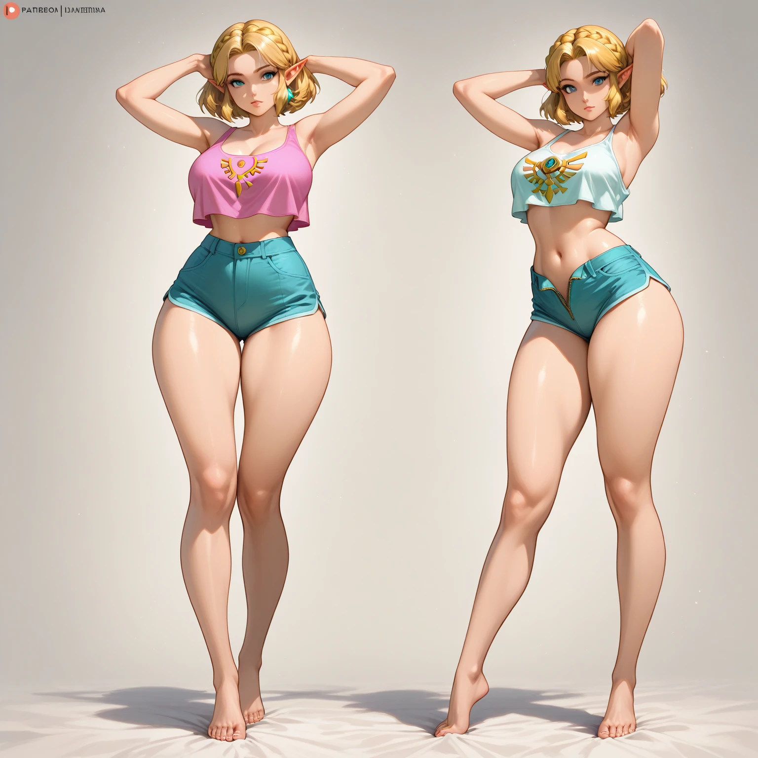 A 3D human being, figura humana new, ((3D style)), ((3DMM)),((Female model)), 23 year old young man, ((NUDE)), (((completely straight pose))), ((arms slightly open)),((legs slightly open)),((3 views per photo)), ((3 views on each photo)),((view on the left)),,modelo new,((((straight pose)))), (((feet and hands at the same height))),(((completely straight model))),Anatomi, ultra realistic skin ,((NUDE)), ultra formed shadows, darkness background,(arms spread open), ((ultra realistic skin)), skin with pores, (lines marking the body), pubic-hair, big boobies, ultra-shaped body, ((very big tits)),((very voluminous breasts)),(gymnastics poses),((pubes with a lot of volume)),NUDE, new,((from sideways)),((lateral view)),((shorth hair)),((Gymnastics)),(((gymnastics poses))),(((perfect poses))), (((NUDE))), ((perfectbody)),(((beautful girl))),(((stretching))),(((one leg raised))),((((very big tits)))),(((profile view))),(((fully body))),((hight subsurface)),(((legs spread open))),((voluminous pubis)),((groin with a lot of volume)),((extremely clear skin)),(very big vagina),(partially coastal view),(well lit),(very strong lighting),((((bikini)))),((((Semi-transparent white small low-cut bikini contouring the body)))),((((sling bikini contouring the body)))),(((extremely large breasts))),((((butt tilted up)))),((((back view)))),(((bubble ass))),(little waist),((ultra natural skin and ultra fine bikini))