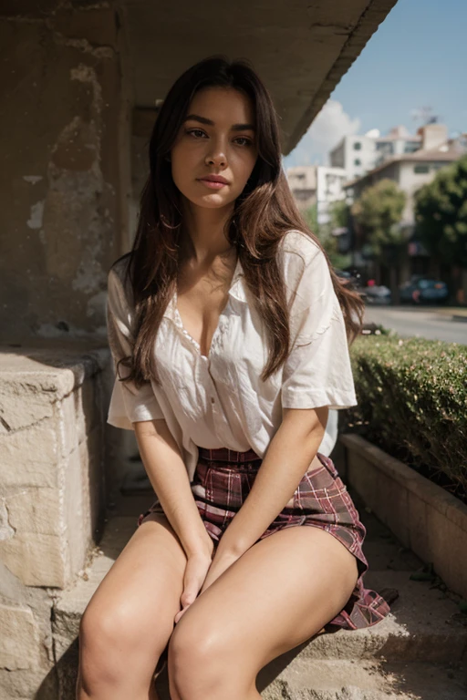 sucks dick in a skirt