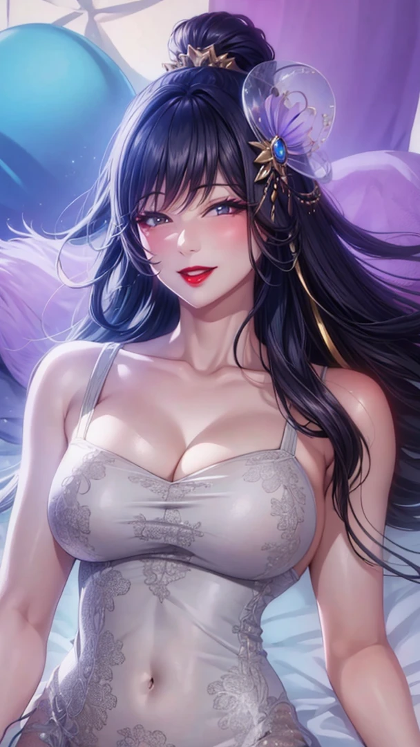 (Best quality, 8K, high resolution, masterpiece:1.2), Digital Artwork, A girl, Delicate face, Delicate eyes, Pink Hair, Long and straight hair, Glowing purple eyes, Red lips, Suspenders, Fantasy Landscape, Vibrant colors, Soft lighting, Whimsical atmosphere, Blooming flowers, floating dress, Fine details, Ethereal Background, Dreamy,Snow white skin(10.0) Large Breasts(10.0)16K(10.0), Ultra-clear(10.0) 最高品质 masterpiece,超级Large Breasts(10.0),Deep cleavage(10.0),Protruding nipples,超级Large Breasts(10.0),Deep cleavage(10.0),Protruding nipples,超级Large Breasts(10.0),Deep cleavage(10.0),Protruding nipples,超级Large Breasts(10.0),Deep cleavage(10.0),Protruding nipples,超级Large Breasts(10.0),Deep cleavage(10.0),Protruding nipples,超级Large Breasts(10.0),Deep cleavage(10.0),Protruding nipples,