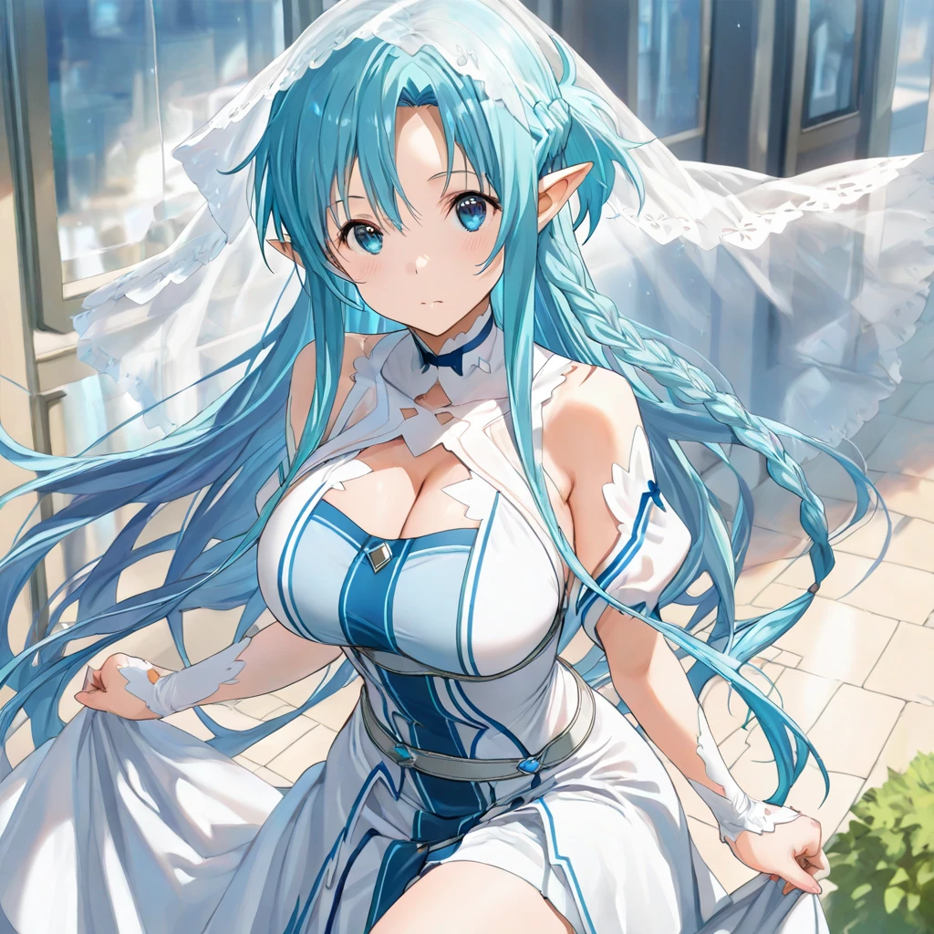 (extremely delicate and beautiful:1.2), (ultra high resolution:1.2), (ultra Beautiful detailed CG Unity 18k wallpaper:1.2), masterpiece, RAW photo, Best Quality, BREAK Very cute and beautiful 1girl, 16 years old, ultra detailed beautiful face, BREAK (ultra Delicate beautiful yellow-cute-eyes, Orange Iris, Long eyelashes), Attractive lips, BREAK absurdly long wavy hair, shiny pastel blue hair, Delicate hair portrayal, hair bow, BREAK (slim body and gigantic breasts:1.4), narrow waist and leggy, beautiful curvy cute ass, BREAK (porcelain and Translucent shiny skin:1.2), (sweaty skin:0.7), BREAK Precise anatomy, (Happy Smile), BREAK (High leg Military Pilot Suit, Military Long coat, garter belt tights), ultra detailed, The cockpit is surrounded by glowing monitors, background, BREAK (standing in the center), striking a model-like pose, (character focus:1.2), (Full Body shot, Wide Angle, shoot from above), Professional lighting, atmospheric perspective,