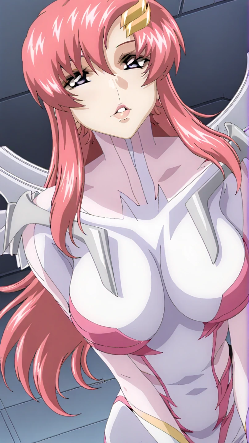 anime girl with red hair and a white shirt posing for a picture, biomechanical oppai, erza scarlet as a real person, sakura kinomoto, reisen udongein inaba, scales covering her chest, rias gremory, asuka suit under clothes!, gainax anime style, sakura haruno in slug sage mode, breasts covered and sfw
