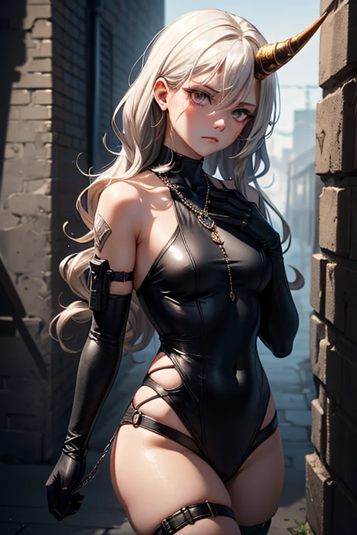 Cute Girl, cowboy shot,masterpiece, best quality,Al Haitham(Genshin Impact), 1 boy, male focus, shirt, alone, Gloves, sleeveless shirt, gray hair, green eyes, sleeveless, ahog, black shirt, Bangs, hair covering one eye, black Gloves, indoors, refuge, fingerless Gloves, black trousers, trousers, swept Bangs, boots, bare shoulders, short hair, elbow Gloves,(Berkshire:0.6), open hands, muscle