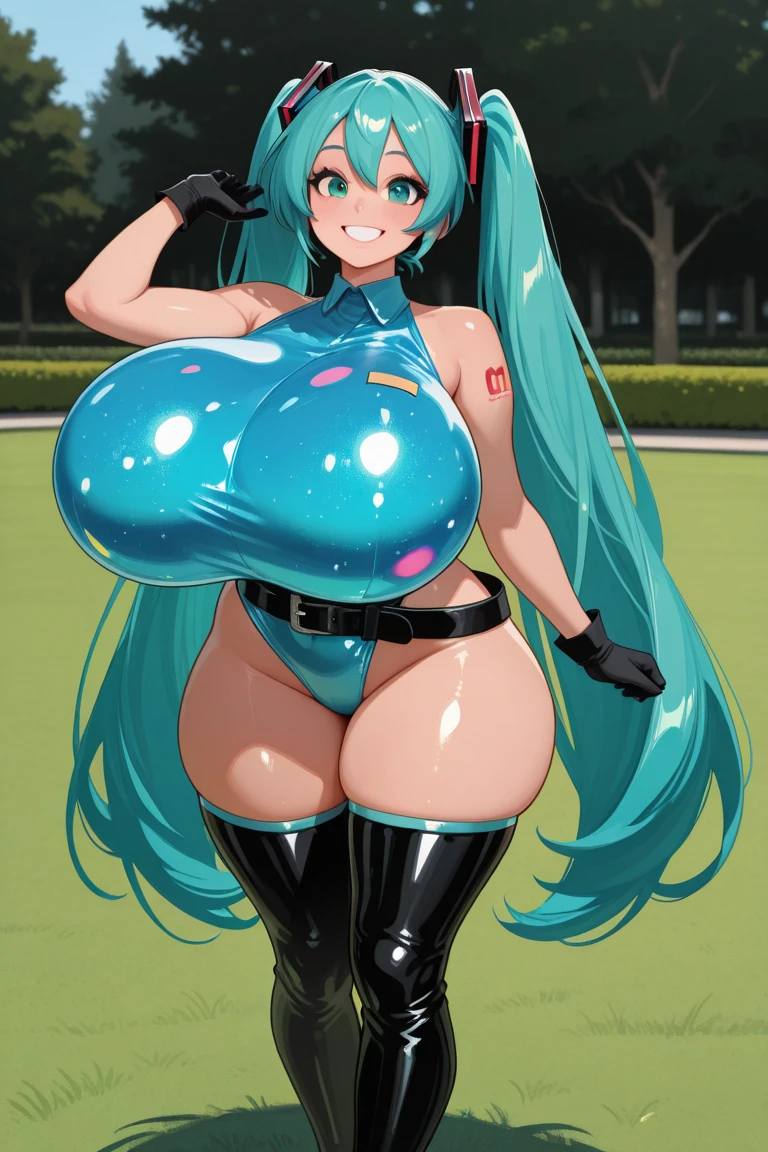 masterpiece, best quality, ultra high res, ultra-detailed, inside a space station, night, a porthole on the wall behind with space landscape, 1 girl, luria, slut, (teal hair: 1.3), (blue eyes: 1.3), (hair ornament: 1.3), hairy pubic hair, (gigantic tits and giant cleavage: 1.6), (open latex red spacesuit with zipper: 1.5), (red boots: 1.4), sweating, (luria is squatting with her legs apart and her hands behind her head while she is squirting lots of piss with the face of a slutty whore and moaning like a big slut with her tongue hanging out: 1.6)