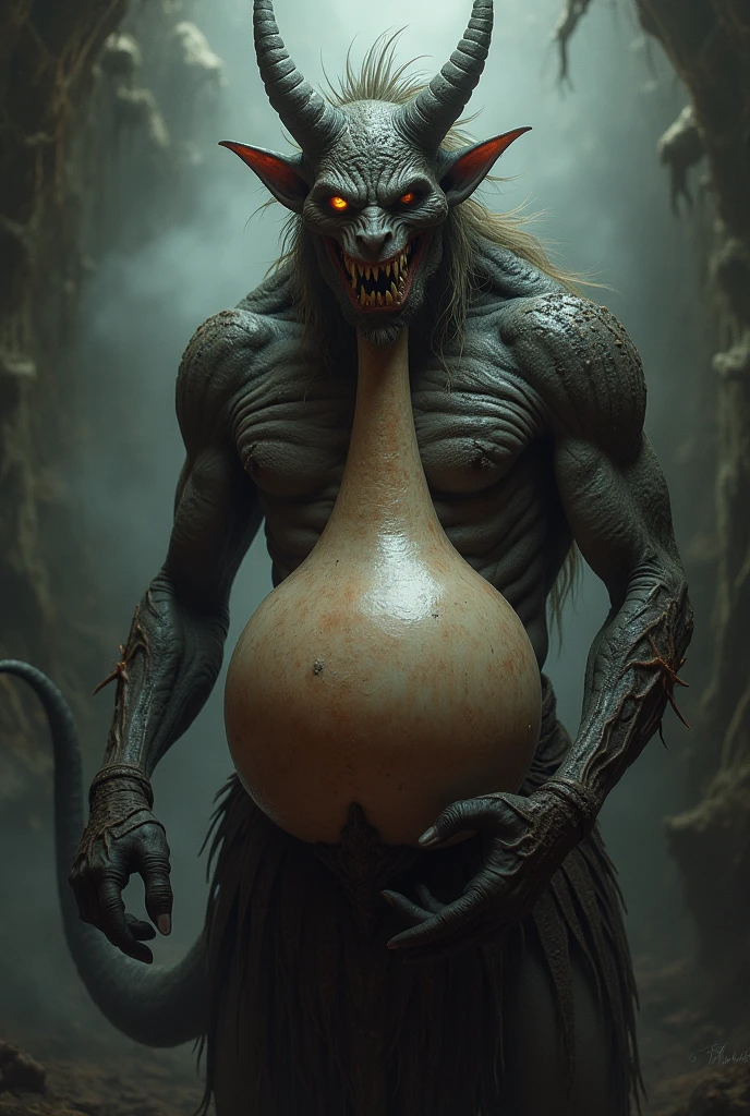 score_9, score_8_up, score_7_up, source_cartoon, 2d, horror,
ChaosSpawn, monster girl, mature female, curvy, claws, long tongue, teeth, horns, solo,
looking at viewer, sweat, , blush, heavy breathing,
loincloth,  top,  slip, pubic hair peek,
 <lora:ChaosSpawn_PonyXL:0.75>