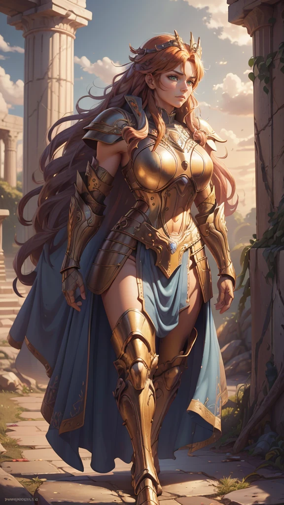 (Masterpiece, ultra detailed: 2), (best quality: 2), (beautiful woman: 2), (beautiful face: 2), nordic goddess face, thick muscular neck, matching face structure, matching neck, matching skin tone, matching trapezius muscles, matching hair, slight smirk, big eyes, pink eyes,
