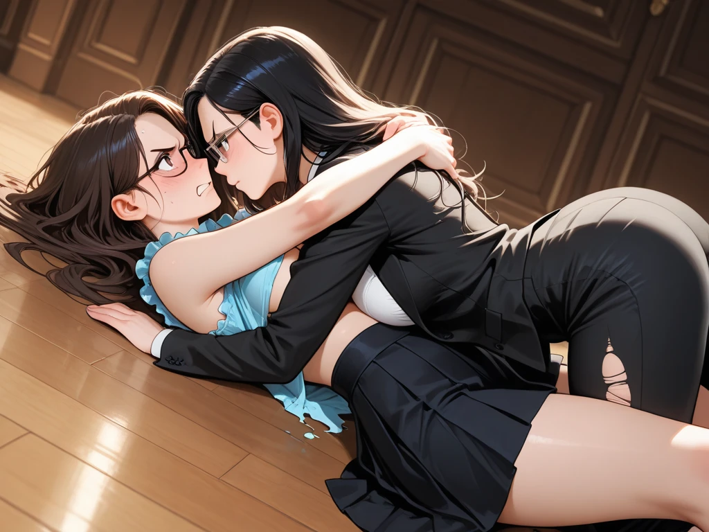 <lora:face_in_ass_v0.1:1.0>
1girl, 2girls, face in ass, all fours, facing viewer, licking,, masterpiece, best quality, highly detailed