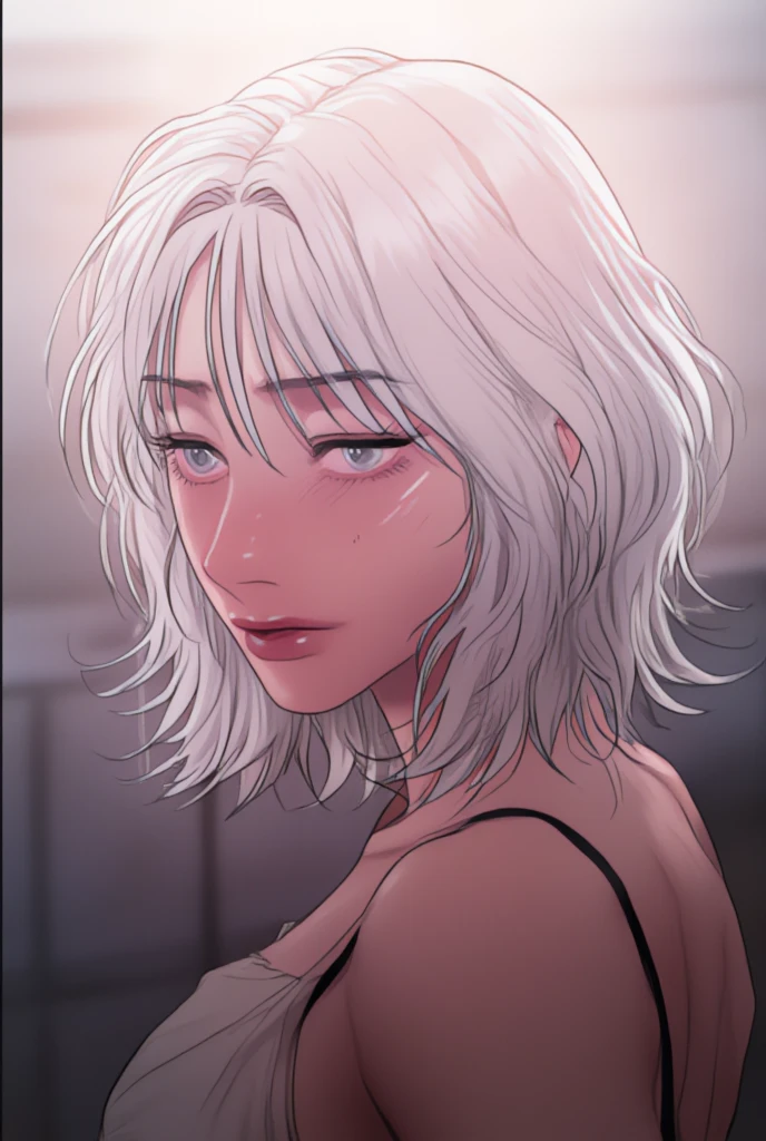 ((Best quality)), ((masterpiece)), (detailed), Naked Billie Eilish