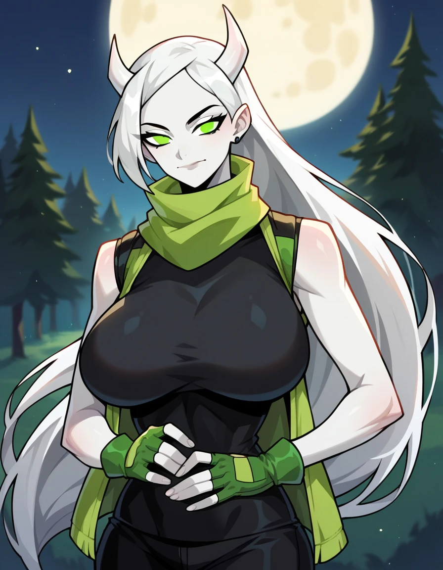 score_9, score_8_up, score_7_up, BREAK
SulongForm_OrangeDress_ownwaifu, 
1girl, white hair, animal ears, rabbit girl, red eyes, long hair, furry female, large breasts, breasts, colored sclera, lightning, white fur, black sclera, colored skin,  electricity, rabbit ears, rabbit tail, tail, albino, alternate form, animal nose, furry, monster girl, snout, thighs, long legs,
cape, orange dress, cross-laced clothes, short dress, bow, green cape, dress, side slit, capelet, cleavage,
(leaning forward, arms behind back), cowboy shot, garden, wisteria, outdoors, <lora:PONYXL_ONEPIECE_Carrot_ownwaifu:0.85> , depth of field, solo,