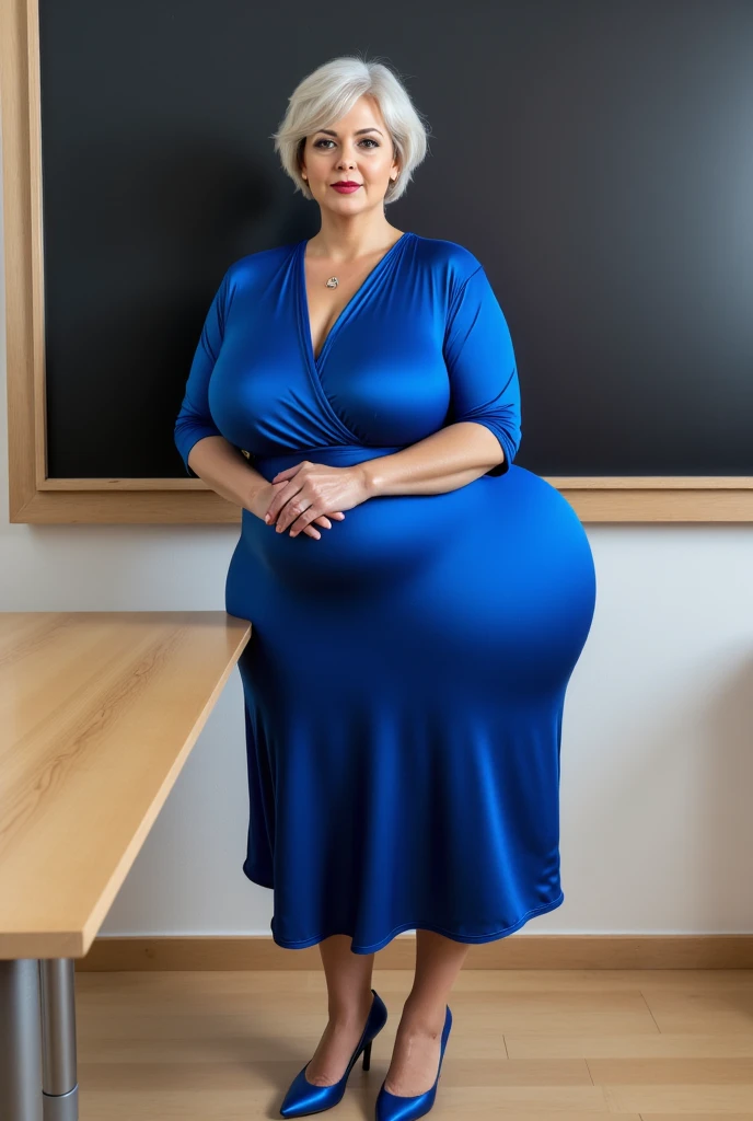 ((highest quality)), ((masterpiece)), Perfect Face, Mature Woman, 65 years old, Japanese, return, (Cum in mouth), (Open your mouth), Big Breasts, Large areola, Erect nipples, Round and small face, Big Nose, length, Narrow eyes, Cat-like eyes, , Big Ass, Full body image, Tank top, thin fabric hot pants,good, Wavy short hair,