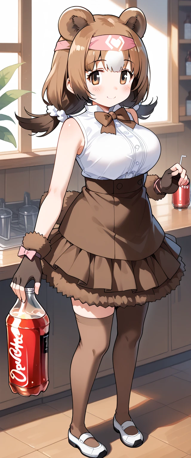 ((masterpiece,best quality)), 4k, highres, 1girl, solo, test tube, pantyhose, (perfumer outfit1:1.2), <lora:perfumerV718:0.7>