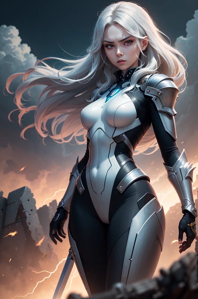 Model shooting style, (Extremely detailed CG Unity 8K wallpaper),cyberpunk characters [Foggy Snow Mountain Landscape，Snow Mountain] Immerse yourself in the beautiful aurora，Living in the clouds of the starry sky，Behind the clouds，（Double contact：1.3），
(The transparent and ethereal face of the girl blends into the aurora，Snow Mountain superimposes multiple elements and integrates the picture，
photography：Brandon Woelfelmist，surreal dreamscape，Gray vibe，Rainy Day，That&#39;s it，Right of use，HDR，Surrealist art fantasy style，Epic digital fantasy art style，Beautiful sci-fi art, Sci-fi digital art illustration,Sci-fi digital painting, futuristic digital painting, futuristic concept art, Sci-fi Snow Mountain landscape front, Sci-fi digital art, Dreamy transparent ethereal girl portrait
dramatic sky, dramatic lighting, dynamic pose. seductive expression. transparent clothes. superhero pose, dramatic lighting.
very strong vignette. glowing bright blue eyes. 