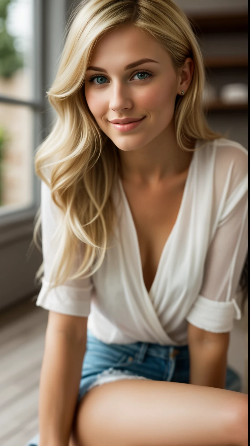 Pretty Blonde Woman
