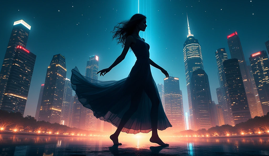 masterpiece, best quality, Luminogram of a girl, long hair, full body, sundress, looking away, arched back, leaning forward, posing, gigantic city, river, cityscape, futurism, windy,
Photogram technique, ethereal and abstract effects, light and shadow interplay, luminous quality, experimental process, direct light exposure, unique and unpredictable results, artistic experimentation, catchy composition, absolute perfection, ambient occlusion,
<lora:add-detail-xl:0.9>, <lora:offset_0.2:0.1>, <lora:xl_more_art-full_v1:0.8>,