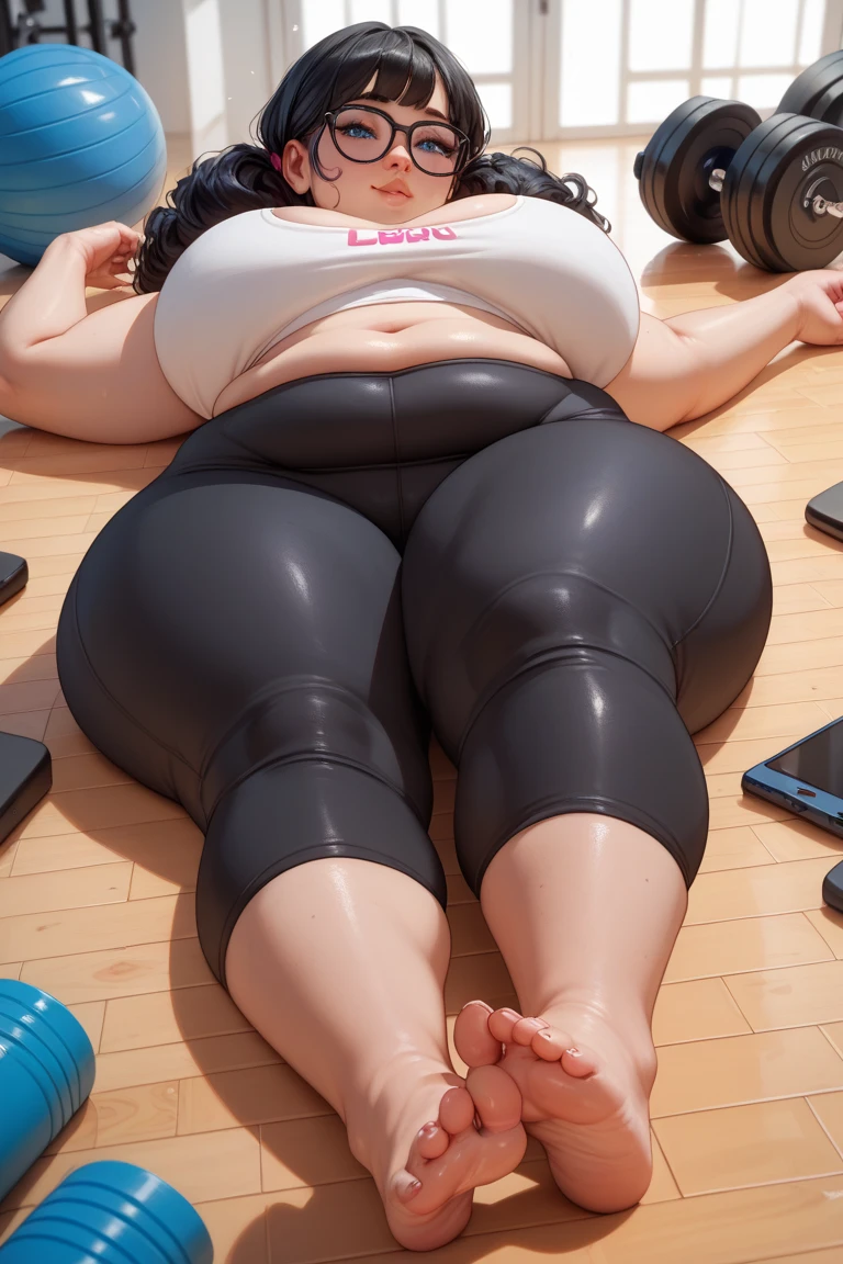 Big boobs, big belly