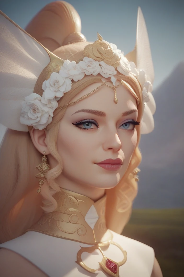 Linda princesa de asas de fada, alta qualidade, imagem em tamanho grande, super realista, pintura detalhada.