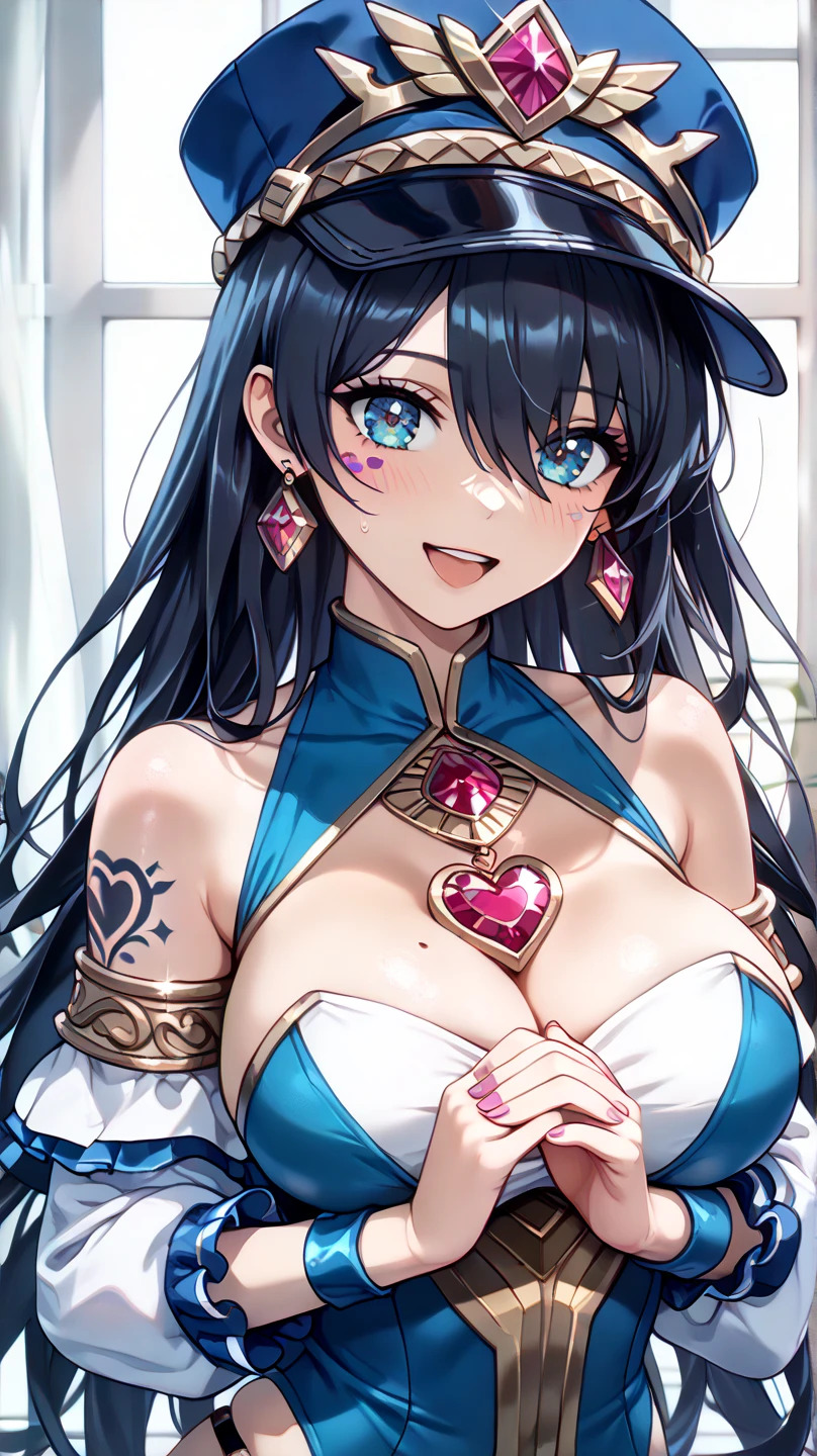 (best quality,ultra-detailed,realistic:1.37),Ahri,spa,luxurious,relaxing atmosphere,beautiful detailed eyes,beautiful detailed lips,smiling,bathrobe,sitting upright,black hair,nine white tails,peaceful background,portraits,vivid colors,soft lighting,tranquil ambiance, bare breasts