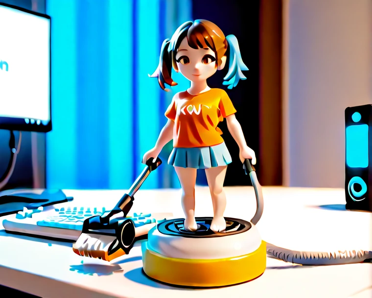 masterpiece, best quality, meggy, headphones, goggles on head, white shirt, layered sleeves, spandex shorts, brown boots, full body, smile, sitting in living room with video game controller