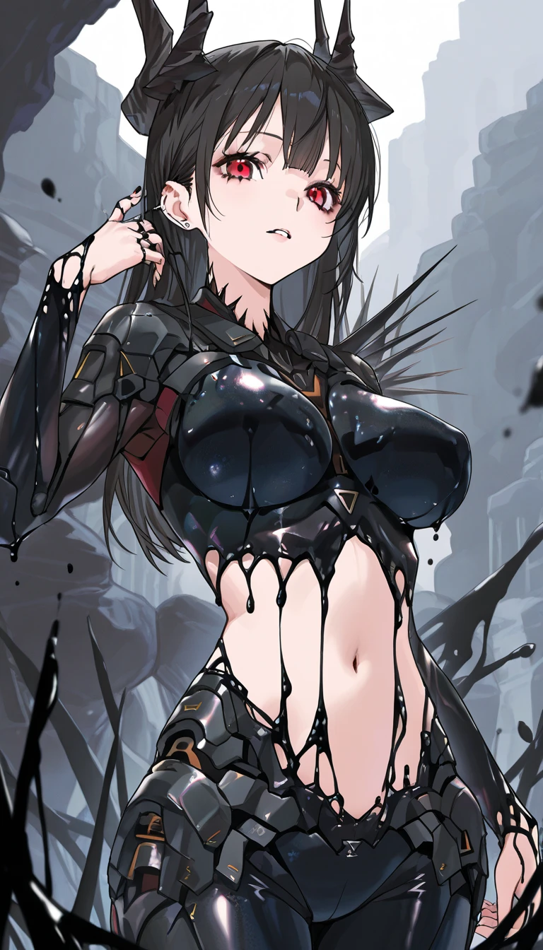 Highest quality 8K UHD、Very wet body、Body-hugging high-leg latex leotard、short hair、Short-haired silver-haired beauty、Muscular、Sweaty、soaked through、Angle from below, Well defined nipples、A clear crotch bite、Squat、Open Leg、Nipples are visible,((Torn leotard:1.6))