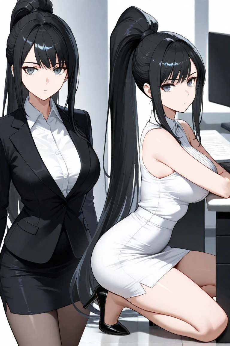 insanely detailed, absurdres, ultra-highres, ultra-detailed, best quality
BREAK
slender, kawaii, petite, perfect symmetrical face, ultra cute girl, ultra cute face, ultra detailed eyes, ultra detailed hair, ultra cute, ultra beautiful
BREAK
1girl, (long hair | very long hair), full body, pencil miniskirt dress, bare shoulders, huge breasts
BREAK
embarrassed
BREAK
(implied pantyshot:1.4), sitting
BREAK
flat, flat colors, 2D, (anime:1.2)
BREAK