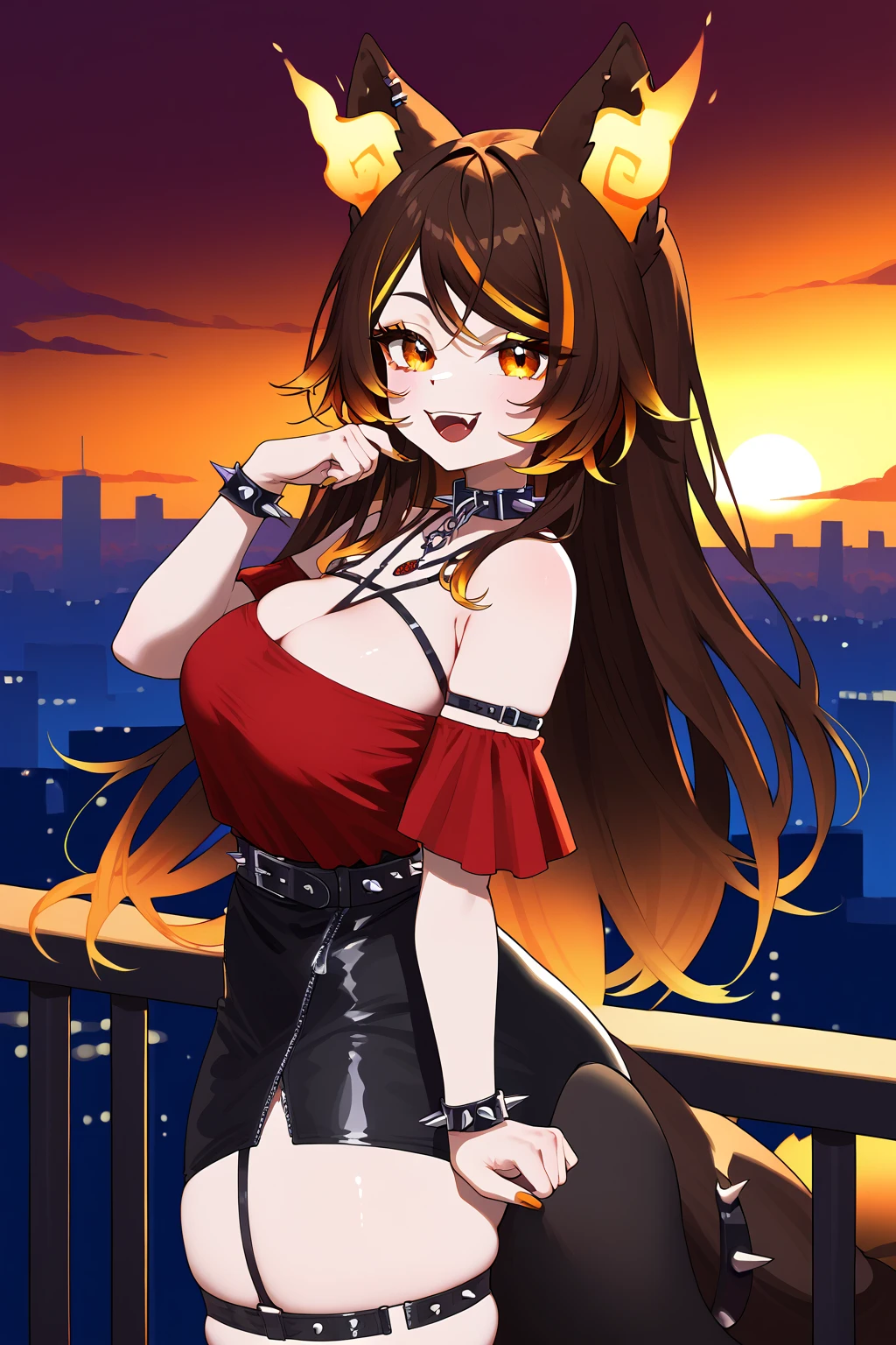 Tohsaka Rin,Comic cover style，Comic title，highest  quality，Ocean park，having fun，Slim and healthy body，Sexy transparent openwork tights，Fleshy thighs are cool，stocklings