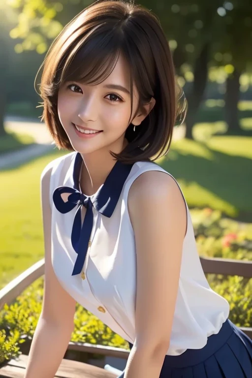 女の子1人、About 23 years old、vests、Bow、a picture、realisticlying、top-quality、adopt、A detailed face、cabaret club、A very beautiful white dress、细致背景、diffuse sunlight、depth of fields
