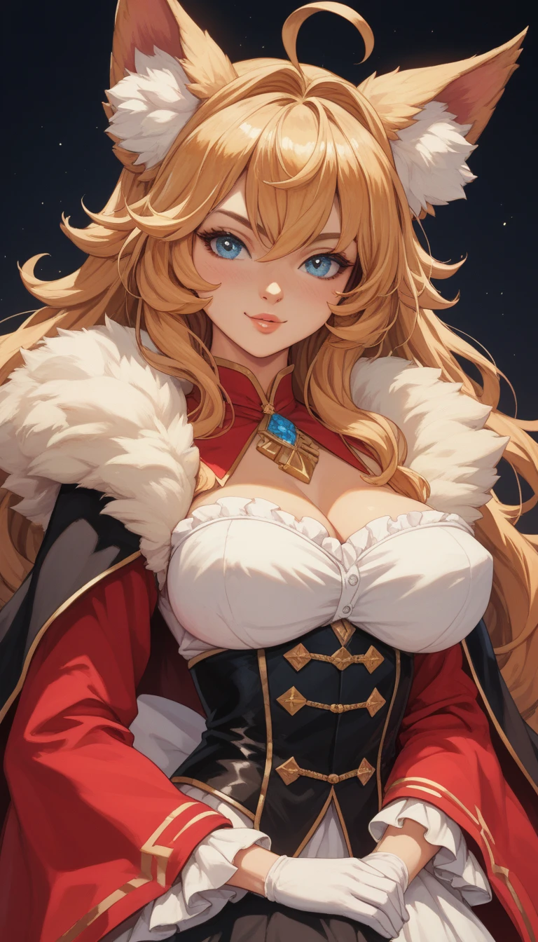 Solo, Score_9, score_8_up, score_7_up, mature woman, athletic hourglass figure, fur bra, animal hide armor. 
