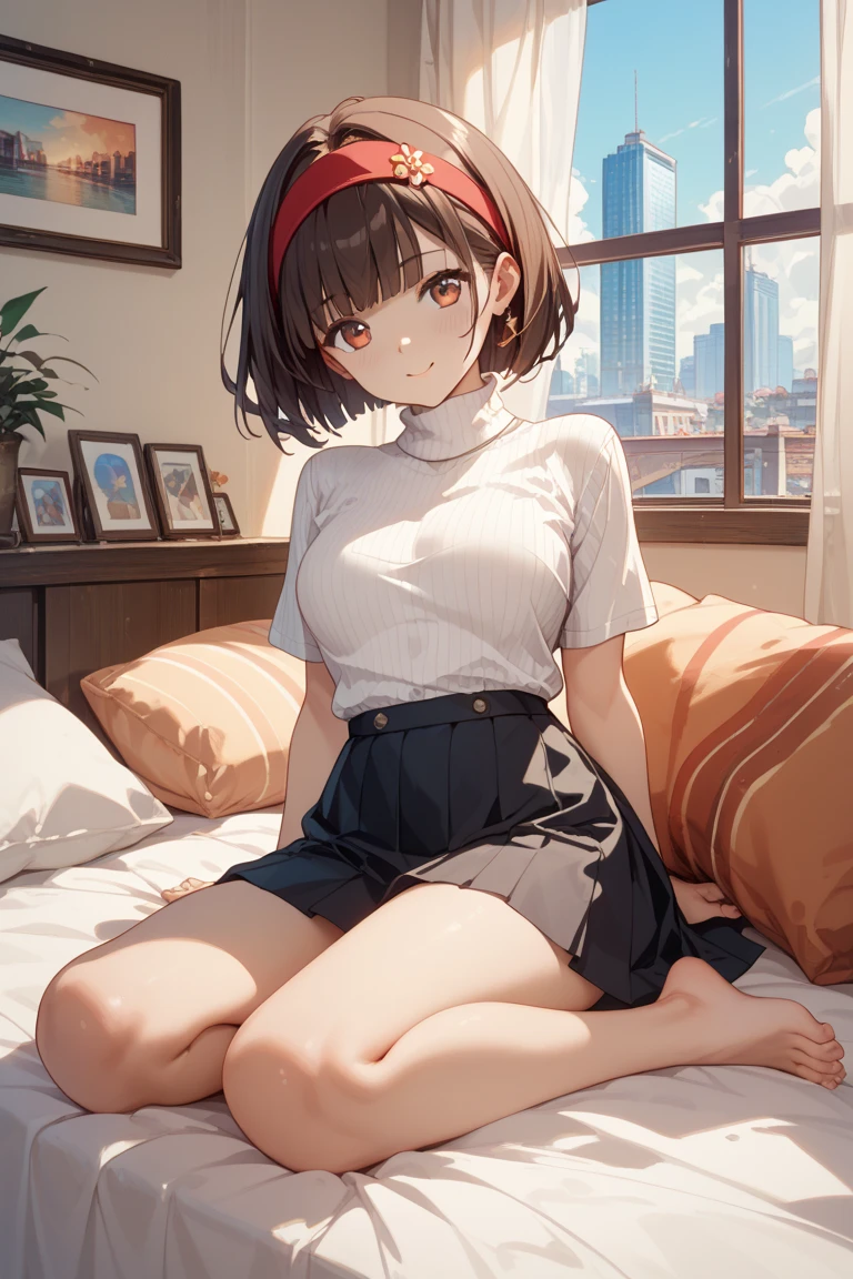 Small, short, Chubby, A very small 5-year-old girl, Lesbian; with lush brown hair, abnormally very huge giant appetizing rounded natural breasts with hard nipples; Always without underwear; completely naked, completely naked, Completely naked;; Big shiny brown eyes, Funny surprised look, long eyelashes; Wide carefree cheerful smile; Active behavior; Full-length photograph from a short distance; Anatomical realism, high quality textures, higly detailed