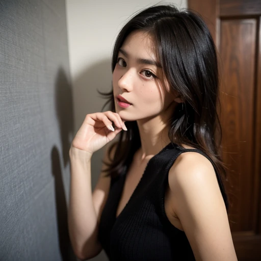 1girl, hand