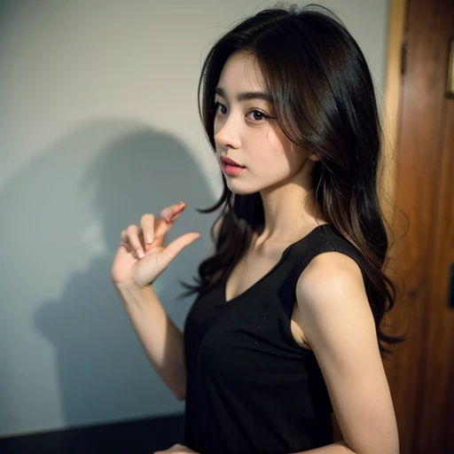 1girl, left hand, right hand