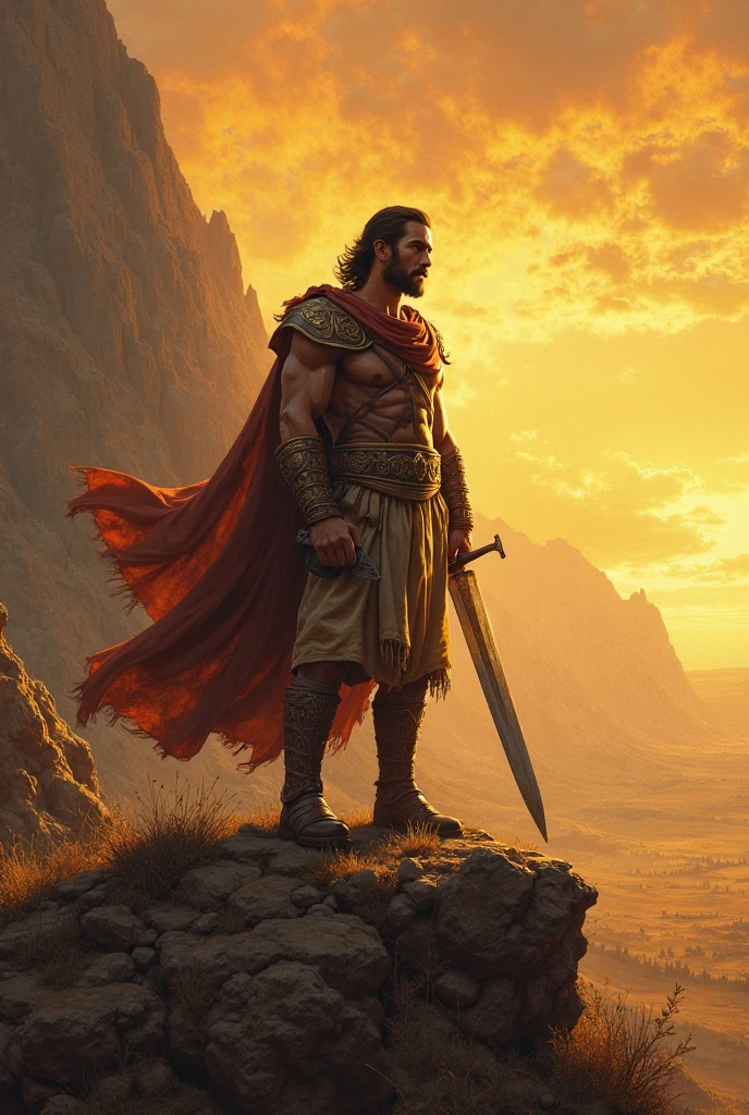 David with red hair became a national hero, but this did not please Saul, the king who still ruled. David's growing popularity made Saul jealous., who began to see him as a threat. The relationship between them deteriorated, leading Saul to try to kill David on several occasions. David had to flee and live as a fugitive, but kept his faith and integrity.